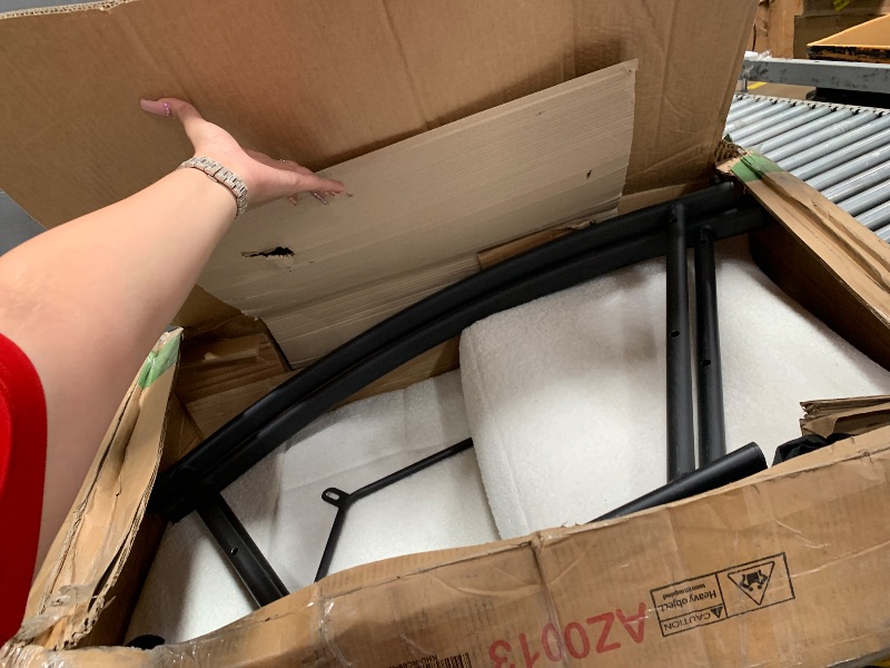 Photo 1 of ***DAMAGED - INCOMPLETE - SEE PICTURES***
VECELO High Back Nursery Rocking Chair with Foot Rest, Teddy Upholstered Reclining Glider Rocker, Comfy Armchair Padded Seat Removable Side Pockets for Living Room, Bedroom, Balcony, White