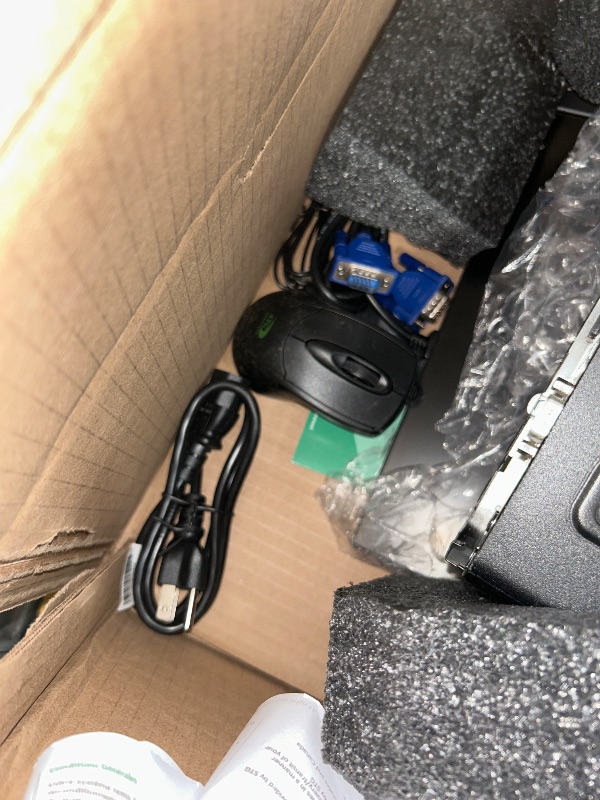 Photo 1 of HP ProDesk 600 G3 SFF Desktop Computer with 21.5" FHD Monitor, Intel Quad Core i5-6500, 16GB DDR4, 256GB SSD, DisplayPort, Keyboard & Mouse, WiFi, BT, Windows 11 Pro (Renewed), Black