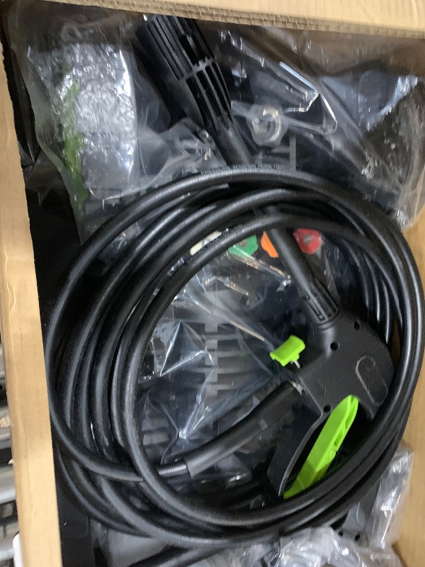 Photo 1 of ***PARTS ONLY***WISSIPRO Pressure Washer, 5000PSI 3.2 GPM Power Washer with 35FT Power Cord 20FT Hose Electric Pressure Washers 4 Tips 500ML Foam Canno for Car, Patio