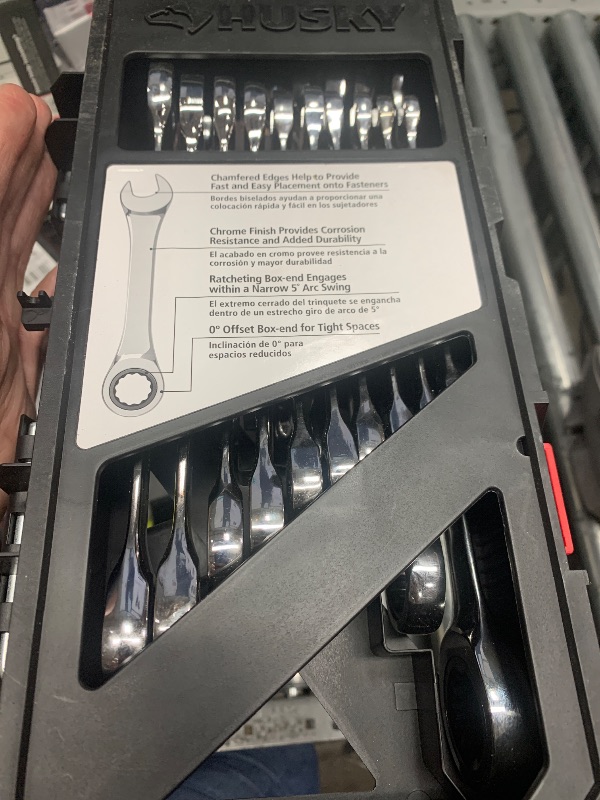 Photo 1 of  GEARWRENCH SAE/Metric 12-Point Stubby Combination Wrench Set (20-Piece)
