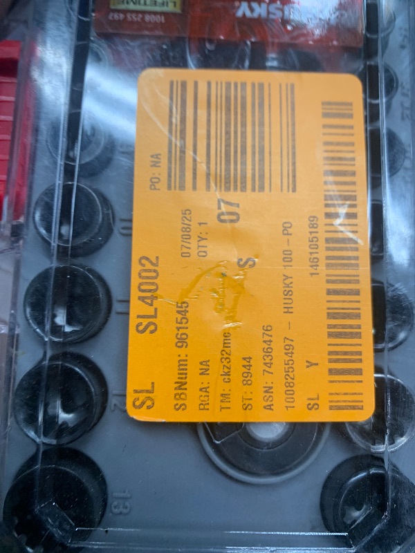 Photo 1 of Husky 100-Position 1/4 in. Drive Universal Socket Wrench Set (26-Piece)