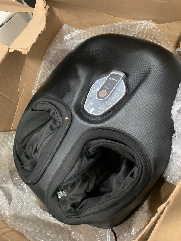 Photo 1 of (PARTS) (NOT A FUNCTIONAL UNIT) RENPHO Foot Massager Machine with Heat [2025 Upgraded], FSA HSA Eligible, Foot Massager for Plantar Fasciitis, 3 Heat Levels, Birthday Gifts for Women Mom Men Dad, Wireless Control, True Feet Massage