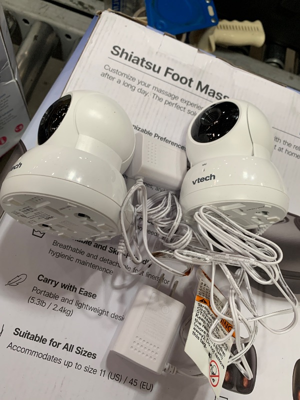 Photo 1 of ****************MISSING THE MONITOR****************
VTech VM923-2 Baby Monitor, 2.8”Screen, 1000ft Range, Pan-Tilt-Zoom, Night Vision, 2-Way Audio, Temperature Sensor, Lullabies, Secured Transmission No WiFi