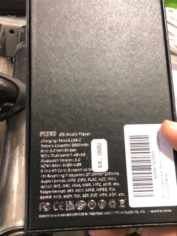 Photo 1 of ***SEE NOTES*** 
Android 14 MP3 Player with Spotify, App Store, YouTube, Amazon Music, Libby, 5" MP4 Music Player for Kids with Parental Control, Memory Card and Earphone Included