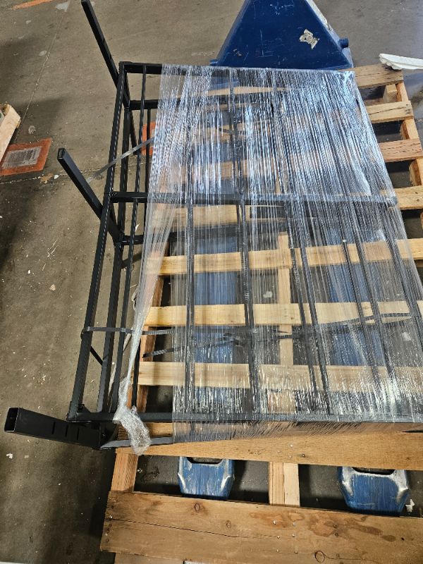 Photo 1 of ***PARTS ONLY**Hafenpo 18 Inch Full Bed Frame - Sturdy Metal Platform Full Size, No Box Spring Needed, Heavy Duty, Easy Assembly, Strong Bearing Capacity, Under Bed Storage, Black