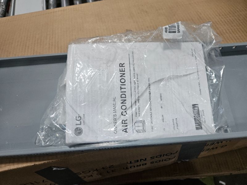Photo 1 of ***SEE NOTES*** 
LG 10000 BTU SACC(14000 ASHRAE) Portable Air Conditioners with Dual Inverter Cools 450 Sqft Ultra Quiet & Easy Install WiFi App Medium & Large Room Air Conditioner AC Unit Home White LP1022FVSM
