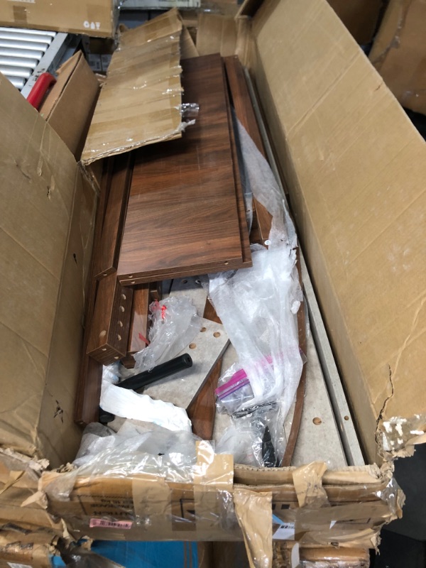 Photo 1 of ***DAMAGED - INCOMPLETE - SEE PICTURES***
Tribesigns 63-Inch Large Home Bar Unit, 2-Tier Mini Bar Table Height Pub Table with Footrest, Modern Coffee Bar Cabinet for Home Kitchen, Bistro, Dining Room, Living Room