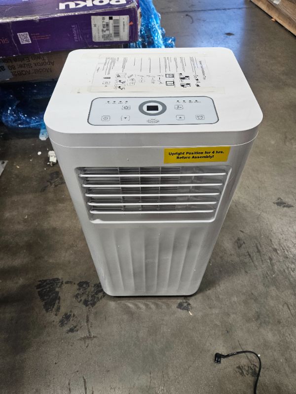 Photo 1 of ***PARTS ONLY***Auseo Portable Air Conditioner, 8,000 BTU Ashrae, 4-in-1 Quiet AC with Dehumidifier, Fan, Sleep Mode & Washable