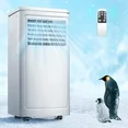 Photo 1 of ***PARTS ONLY***Auseo Portable Air Conditioner, 8,000 BTU Ashrae, 4-in-1 Quiet AC with Dehumidifier, Fan, Sleep Mode & Washable
