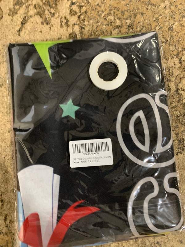 Photo 1 of 5th Grade Graduation Decorations, XtraLarge Peace Out 5th Grade Banner, 71 x 43 Inch – Next Stop Middle School Backdrop, Class of 2025 Party Decorations, Classroom Banner