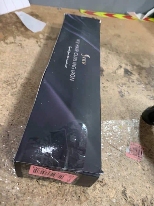 Photo 1 of 1 1/2 inch Extra Long Barrel Curling Iron, 1.5 Inch Large Barrel for Long Hair Ceramic Tourmaline
