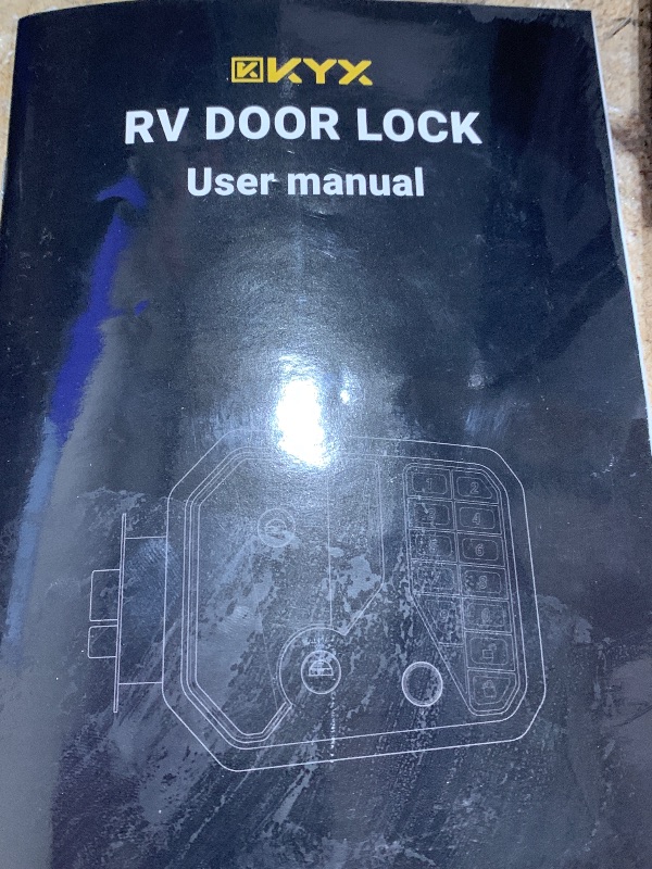 Photo 1 of ****PARTS ONLY*****KYX RV Door Lock Replacement, Rv Keyless Entry Door Lock with Password and Remote Control Thumbprint,Upgraded All Metal Camper RV Door Latch for Various Types of RVs | Replacement 2.75"x3.75" | New
