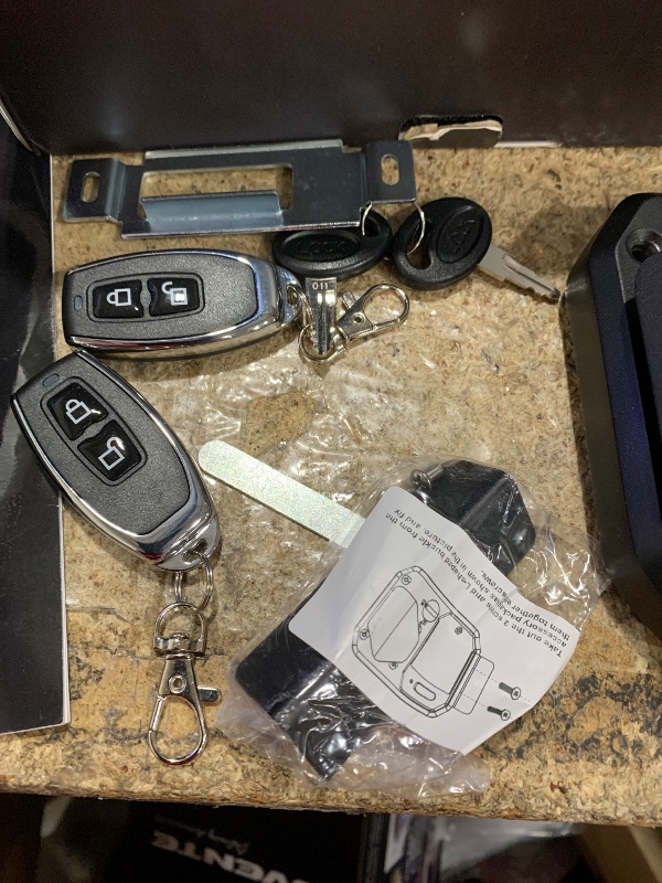 Photo 1 of ****PARTS ONLY*****KYX RV Door Lock Replacement, Rv Keyless Entry Door Lock with Password and Remote Control Thumbprint,Upgraded All Metal Camper RV Door Latch for Various Types of RVs | Replacement 2.75"x3.75" | New