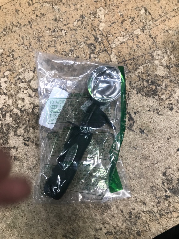 Photo 1 of 3.5 Tbsp Cookie Scoop, Ice Cream Scoop with Thumb Trigger, 3.5 Tablespoon Cookie Dough Scoop, Melon Baller Scoop, Comfortable Grip, Non-Slip, Portion Scoop 55 mm