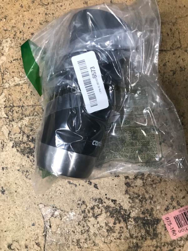Photo 1 of ***(HEAVILY USED/ MINOR DAMAGE)***Huron Vacuum-Insulated Stainless Steel Travel Mug, 16oz Licorice - Leak-Proof Lid for Hot/Cold Beverages, Fits Most Cup Holdersand Brewers