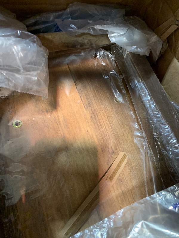 Photo 1 of (for parts, parts only sold)
LITTLE TREE 55-Inch Modern Console Table, Narrow Sofa Table for Hallway, Wooden Entrance Table Behind The Couch for Living Room, Hallway, Entrance, Brown