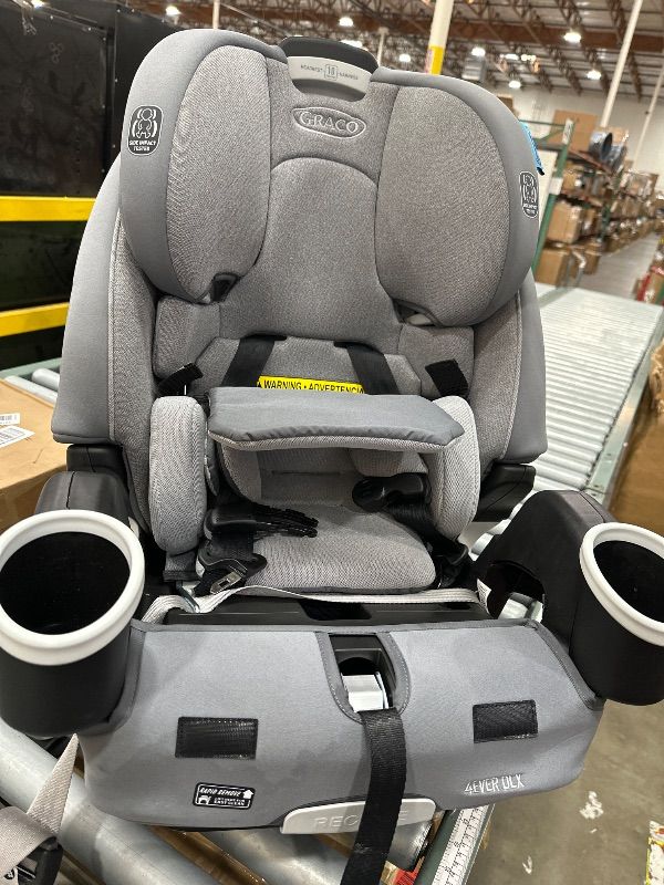 Photo 1 of ** SEE NOTES ** Graco 4Ever DLX 4-in-1 Car Seat, Charlie | Infant to Toddler Car Seat, with 10 Years of Use | Rear-Facing, Forward-Facing and Booster Modes | Safe, Comfortable and Convenient