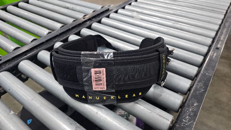 Photo 1 of *Only comes with a belt *
MANUEKLEAR 2-in-1 Weightlifting Belt & Dip Belt with 36.7 IN Rope, Double-Layer Weight Lifting Belts, Powerlifting Gym Weighted Belt for Pull Up Squat
