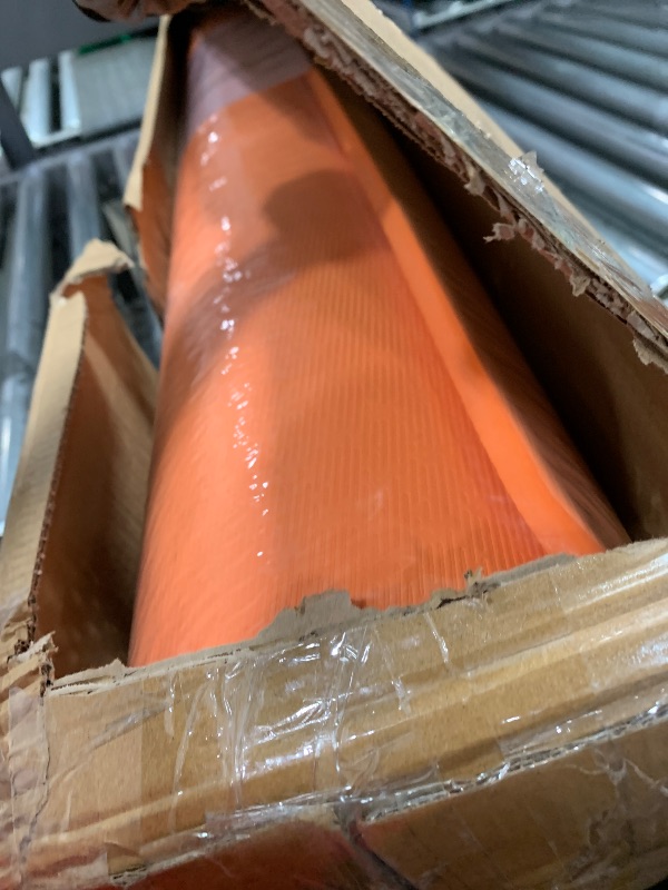 Photo 1 of (LARGE, LONG ) Hatha Yoga Large TPE Yoga Mat 6'x4'x1/2" Extra Thick Non-Slip Exercise Mat - for Yoga Pilates & Home Gym Workouts(Orange)