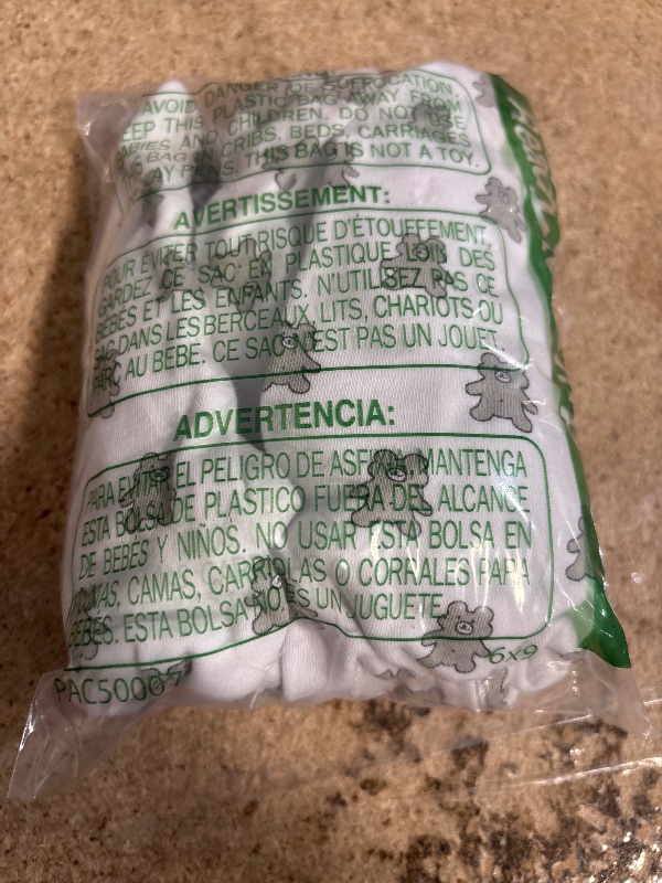 Photo 1 of Amazing Baby Transitional Swaddle Sack, Arms Up Half-Length Sleeves & Mitten Cuffs, Swaddle for Newborn Transition to Baby Sleep Sack Wearable Blanket, Medium, 3-6 Month, 14-21 lb, Sterling Tiny Bear