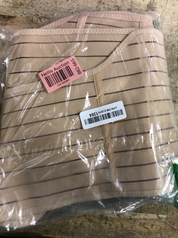 Photo 1 of 3 in 1 Postpartum Belly Support Recovery Wrap - Postpartum Belly Band, After Birth Brace, Slimming Girdles, Body Shaper Waist Shapewear, Post Surgery Pregnancy Belly Support Band (Classic Ivory, M/L)