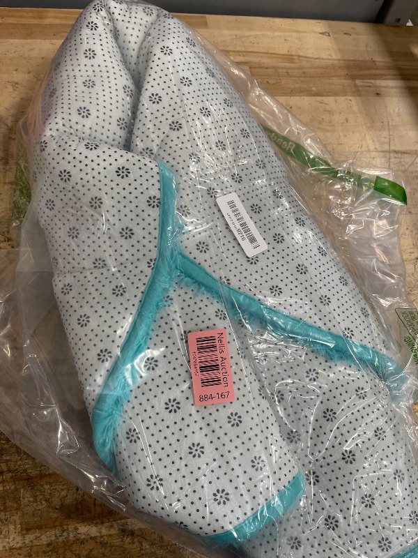 Photo 1 of OLANLY Teal Blue Round Rugs for Bedroom - Machine Washable, 4 ft Circle Area Rugs for Living Room, Soft and Fluffy Shaggy Carpet for Teen Girls and Boys, Nursery Rooms, Dorms, Home Decor Aesthetic