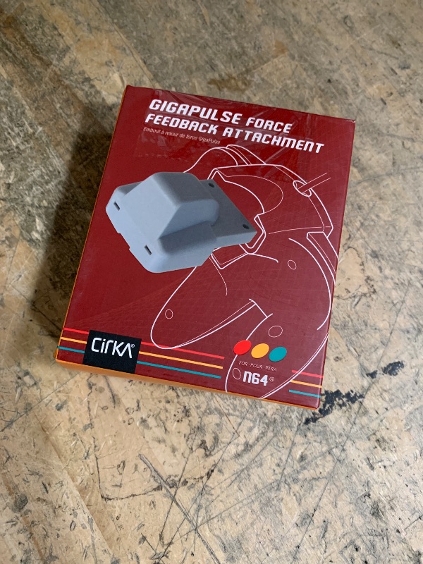 Photo 1 of "GigaPulse" Force Feedback Attachment For N64 - CirKa