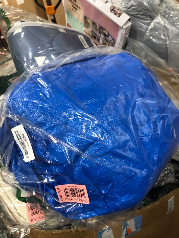 Photo 1 of 14 x 7ft Rectangular Pool Cover for Frame Above Ground Pool Cover 177" X 87" Rectangle Frame Swimming Pool Cover for Rectangle Frame Pool Heavy Duty Pool Cover Protector for Garden Swimming Pool Cover