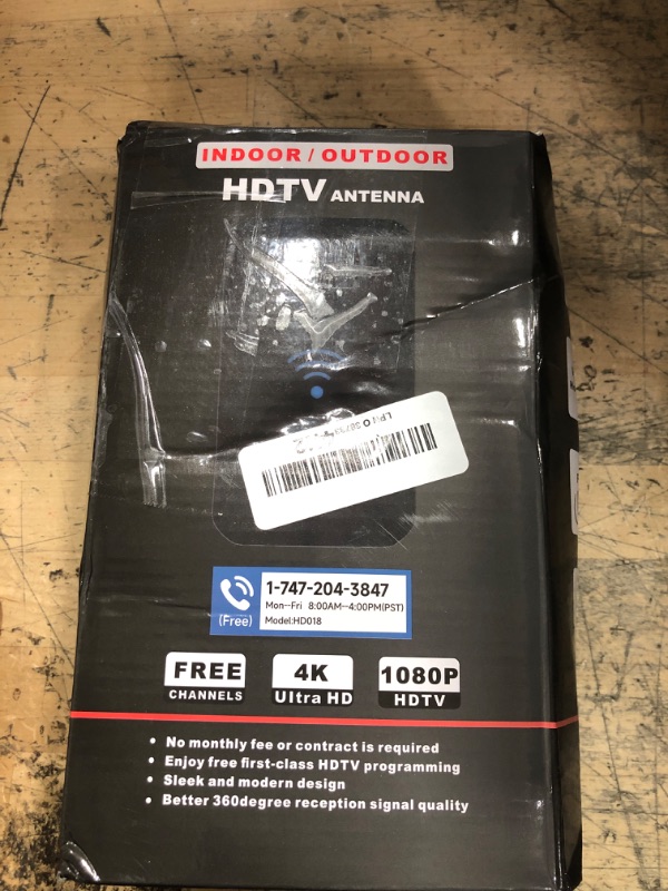 Photo 1 of 2025 Upgraded TV Antenna Indoor, 2200+ Miles Range Digital Antenna for Smart TV Indoor, HDTV Antenna for Local Channels with Amplifier, Outdoor Antenna Support 8K 4K 1080p All TVs -38FT Coax Cable