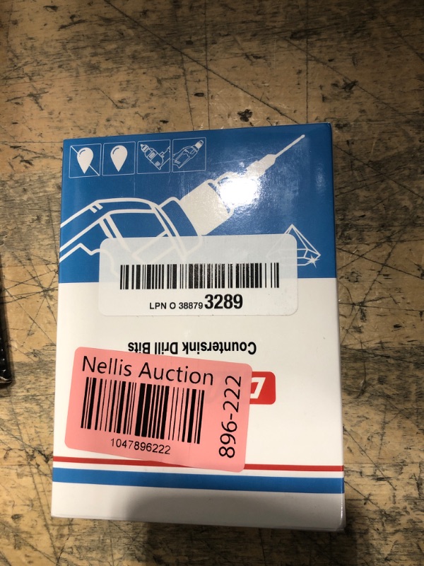 Photo 1 of 3-pc Countersink Drill Bit Set #10#12#16, 3in1 Woodworking Counterbore Hole Saw Drill Bits, Depth Adjustable M2 Pilot Drill Bits, 82-Degree Chamfer, 1/4” Hex Shank, with 1 Allen Wrench