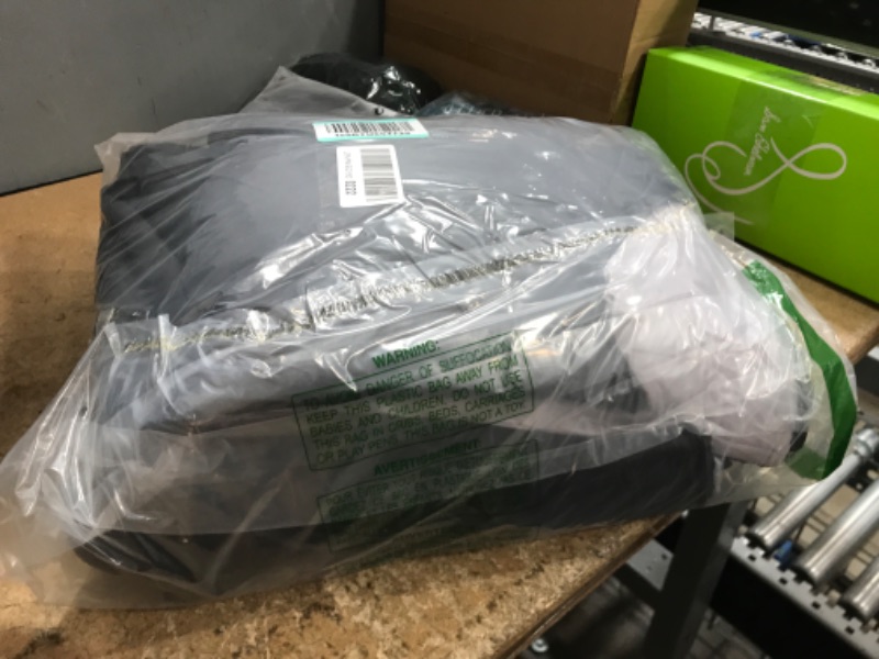 Photo 1 of * Missing Zipper* Ohuhu Double Sleeping Bag for Adults with 2 Pillows, Queen Size Two Person Sleeping Bag for Camping Hiking Backpacking 2 Person Sleeping Bags for Cold Weather & Warm (Black)