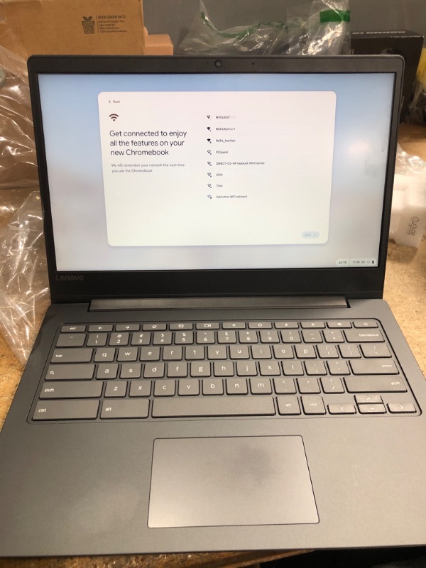 Photo 1 of **No Charger**Lenovo Chromebook S330 Laptop, 14-Inch FHD Display, MediaTek MT8173C, 4GB RAM, 64GB Storage, Chrome OS