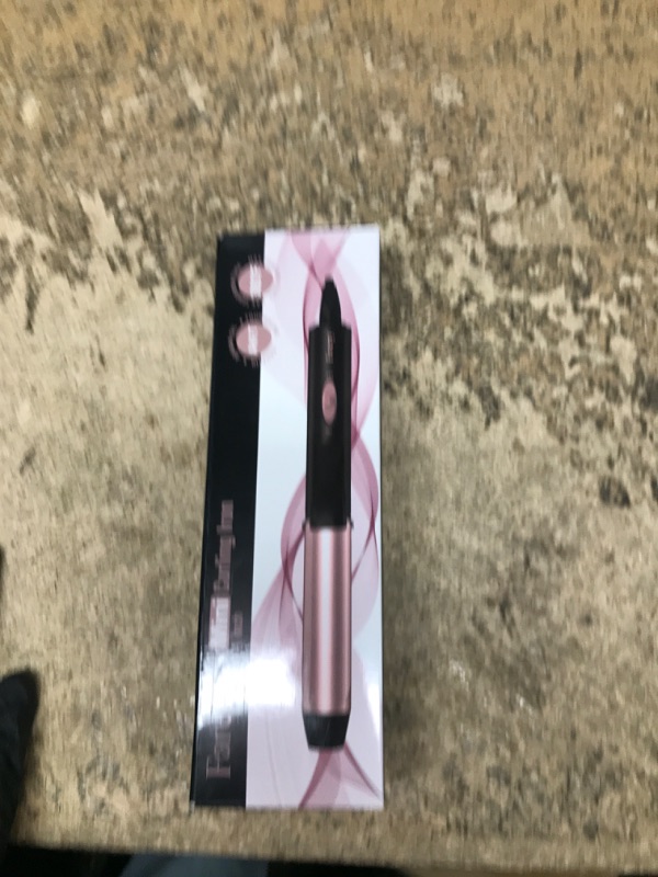 Photo 1 of 1 Inch Dual Voltage Ceramic Curling Iron with Keratin & Argan Oil, Mini Hair Curler, Travel Size with Storage Bag
