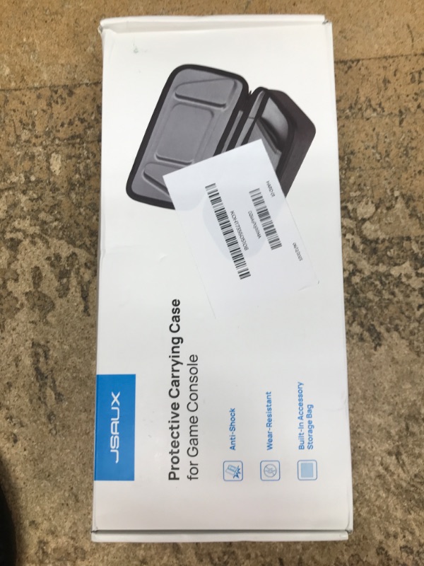 Photo 1 of JSAUX Carrying Case Compatible with Steam Deck/ROG Ally/Switch 2, Protective Hard Shell Carry Case Built-in Charger & Docking Station Storage, Portable Travel Bag for Steam Deck OLED/ROG Ally X