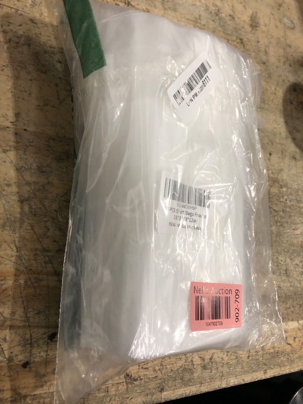 Photo 1 of 50Pcs Shirt Bags, 9" x 12" Frosted Zipper Plastic Bags for Clothes, Resealable Shirt Shipping Packaging Bag, 3 Mil