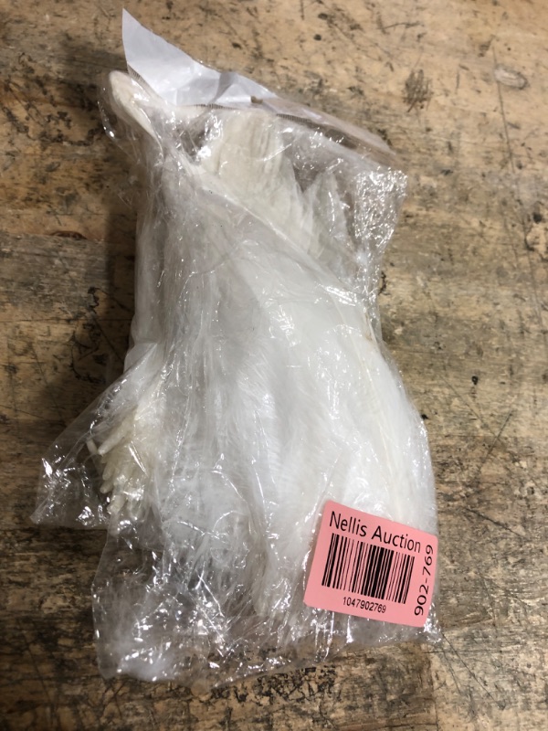 Photo 1 of 100PCS White Soft Goose Feathers 5-7Inch for Crafting Angel Wings Dream Catchers Wedding Party Decorations