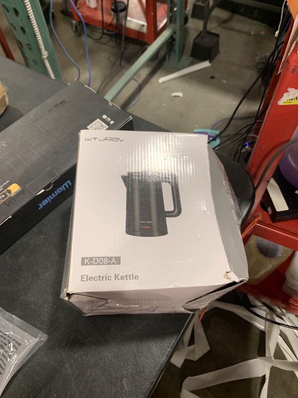 Photo 1 of 0.8L Electric Kettle Stainless Steel, 800 Watts Small Electric Kettle 27 Ounce Fast Boil Auto Shut-off, Portable Water Boiler for Small Kitchen, Business Trip and More