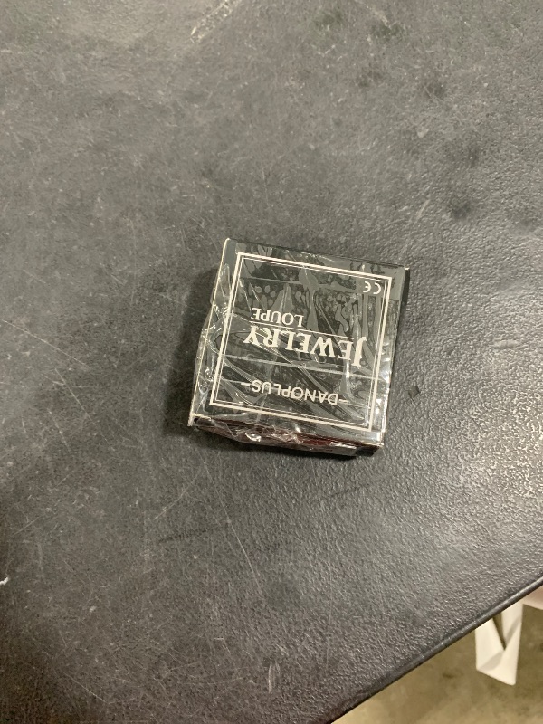 Photo 1 of 10x Magnifier Jewelry Loupe 20.5mm Triplet Lens Optical Glass Pocket Gem Magnifying Tool for Jeweler, Stamp Philatelist, Coin Numismatic, Achromatic Black Hexagonal Design Kit Set