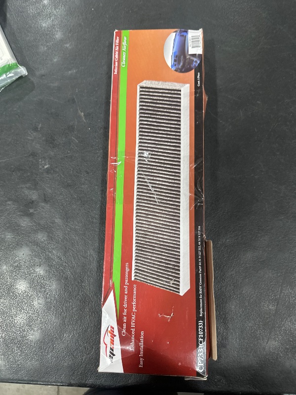 Photo 1 of EPAuto CP733 (CF10733) Premium Cabin Air Filter Replacement for Mini Cooper 1.6L (2007-2016), Cooper Countryman (2011-2016), Cooper Paceman (2013-2016) includes Activated Carbon