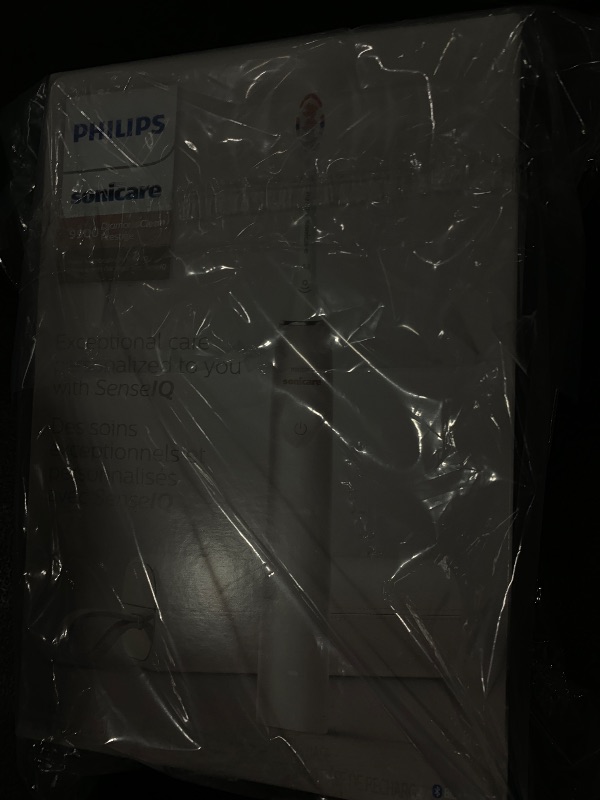 Photo 1 of Philips Sonicare DiamondClean Prestige 9900 Rechargeable Electric Toothbrush with SenseIQ, 5 Premium All-in-One Brush Heads, Plaque Removal, Gum Care, Whitening, Champagne, BD9001AZ