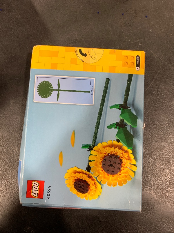 Photo 1 of LEGO Sunflowers Building Toy for Kids, Girls and Boys Ages 8+ - Artificial Sunflowers for Home Decor and Display - Birthday Gift Idea for Lovers of Plants & Flowers - 40524