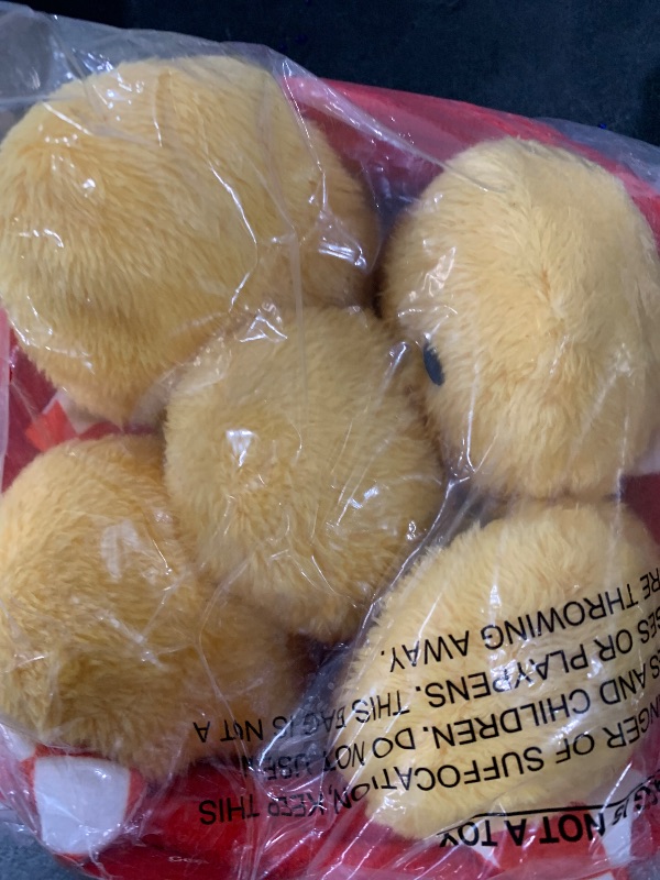 Photo 1 of Emotional Support Chicken Nuggets by Relatable, Cuddly Stuffed Animals and Toys, Squishy Toys and Plushies, Great Gift Ideas for Loved Ones of All Ages, Includes 5 Plushies with Carrying Basket