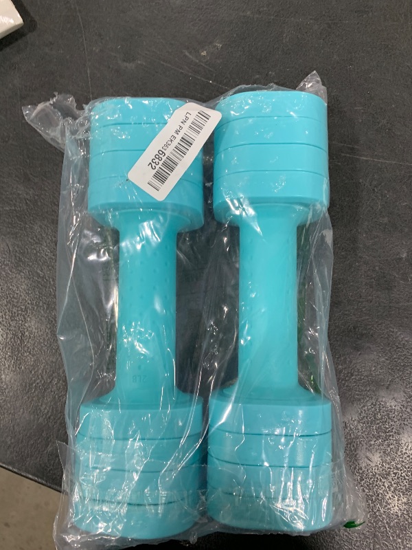 Photo 1 of Zempox Adjustable Dumbbell Set of 2, 4 in 1 Free Weights Dumbbells Set for Women, Hand Weights for Women at Home, Each 2lb 3lb 4lb 5lb with TPU Soft Rubber Handle for Home Gym Exercise Training