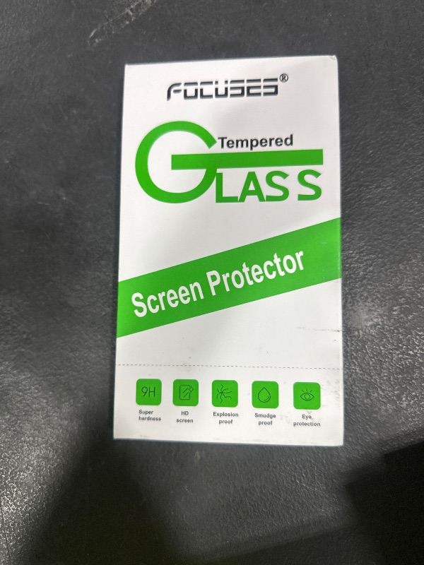 Photo 1 of Focuses Anti Blue Light Screen Protector for iPhone 16e iPhone 14 iPhone 13 iPhone13pro [3 Pack] 6.1" 9H+ Anti Blue Light Tempered Glass, Anti-Scratch, Case Friendly