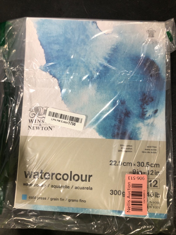 Photo 1 of Winsor & Newton Classic Watercolor Paper Pad, 9" x 12", Natural White