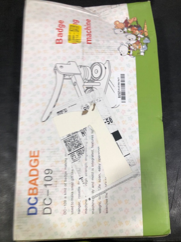 Photo 1 of Happizza Button Maker Machine 58mm - (3rd Gen) Installation-Free 58mm(2.25in) DIY Pin Badge Button Maker Press Machine Badge Punch Press with Free 100pcs Button Parts&Pictures&Circle Cutter&Magic Book