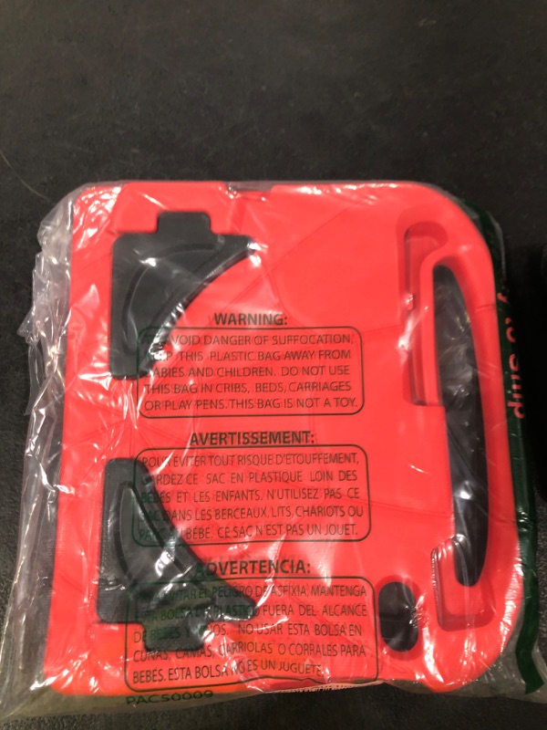 Photo 1 of Kids Case for iPad A16 11th Generation 11 Inch 2025/iPad 10th Generation 10.9 Inch 2022, Sanyetral Lightweight Shockproof Cover with Screen Protector/Pencil Holder/Handle/Stand for iPad 10th/11th -Red
