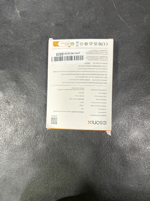 Photo 1 of iDsonix 1TB External SSD, Magnetic Portable SSD Up to 2000MB/s - USB-C, USB 3.2 Gen 2x2 External Solid State Drive Compatible with iPad, MacBook, PS5, Xbox - iQ20