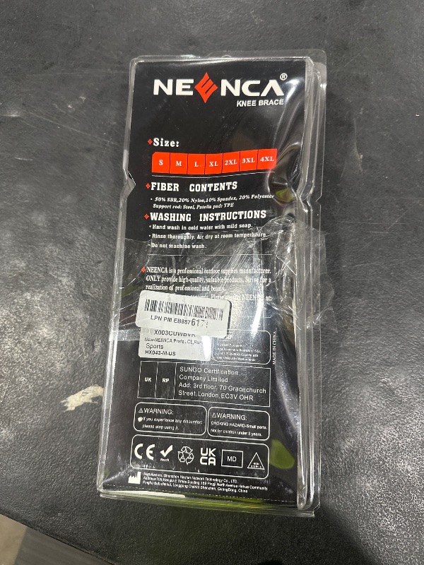 Photo 1 of NEENCA Professional Knee Brace for Knee Pain, Adjustable Hinged Knee Support with Removable Side Stabilizers, Strong Stability for Joint Pain Relief, Arthritis, Meniscus Tear, ACL, PCL, Runner, Sports