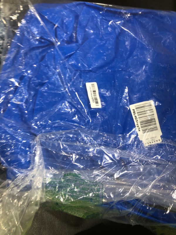 Photo 1 of TICONN Mattress Bags for Moving, Heavy Duty Queen Mattress Cover Storage Bag with Full-Around Handle and Adjustable Buckles (Blue, Queen)